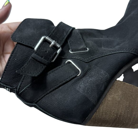 Sam Edelman “Morris” Ankle Boots | Black Suede | Size 8M | EUC - Picture 6 of 11
